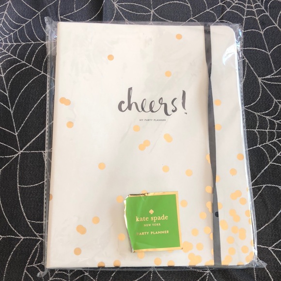 New! Kate Spade Confetti Party Planning Book - Picture 4 of 7